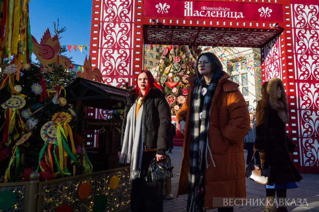 Масленичные гулянье в Москве