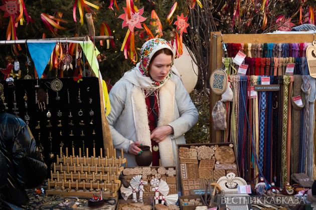 Масленичные гулянье в Москве
