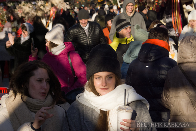 Масленичные гулянье в Москве