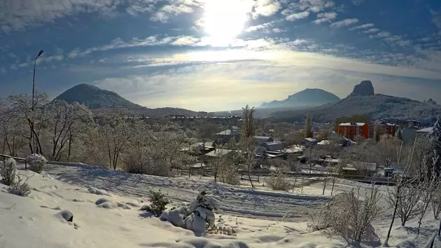 Зимний Железноводск полюбился туристам