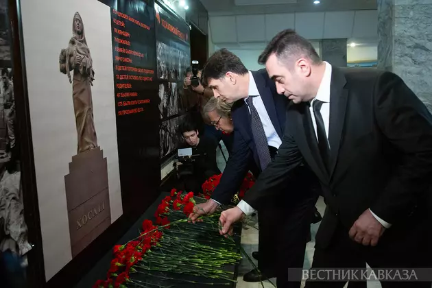 Мероприятие в память о жертвах Ходжалинской трагедии в посольстве Азербайджана в Москве