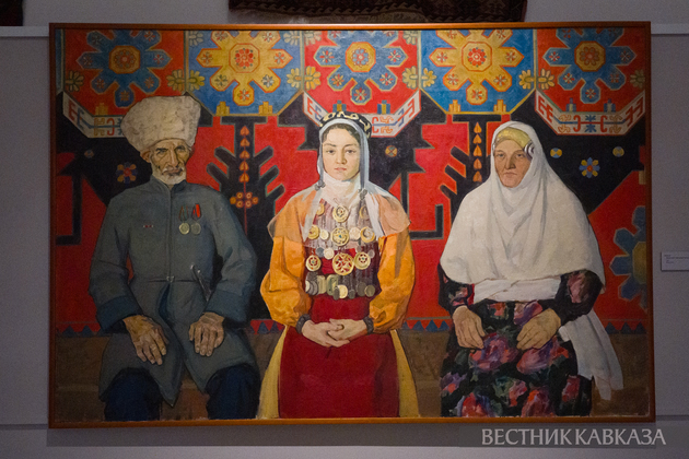 Экспонат выставки “Вдохновленные ковром“