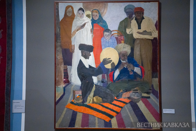 Экспонат выставки “Вдохновленные ковром“