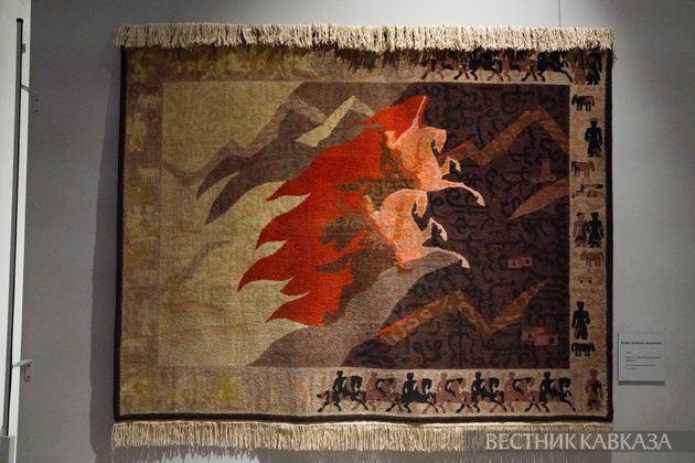 Экспонат выставки “Вдохновленные ковром“