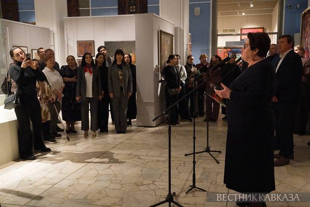 Открытие выставки “Вдохновленные ковром“