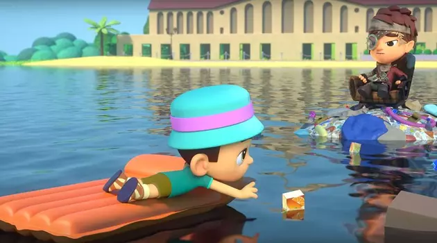 Мусор на сочинских пляжах стал героем мультфильма