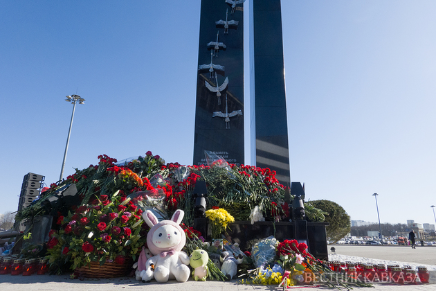 Открытие мемориала жертвам теракта в концертном зале “Крокус Сити Холл“