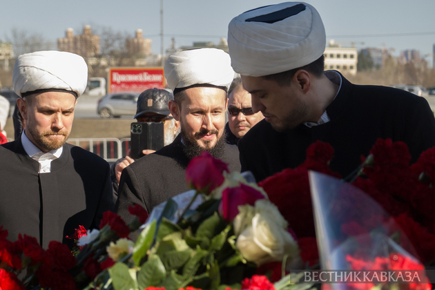 Открытие мемориала жертвам теракта в концертном зале “Крокус Сити Холл“