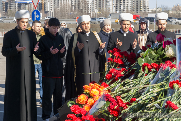 Открытие мемориала жертвам теракта в концертном зале “Крокус Сити Холл“