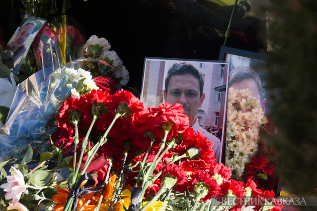 Открытие мемориала жертвам теракта в концертном зале “Крокус Сити Холл“