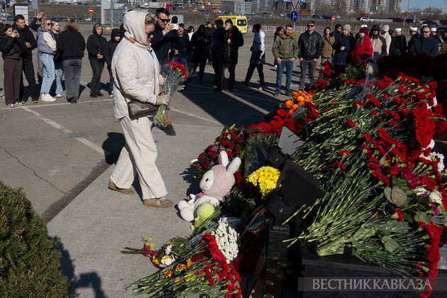 Открытие мемориала жертвам теракта в концертном зале “Крокус Сити Холл“