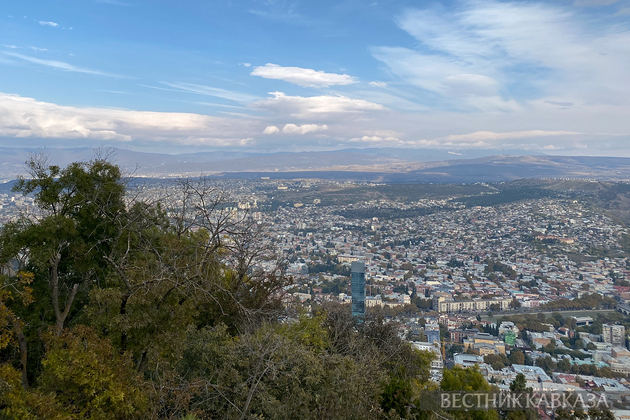 Вид на Тбилиси