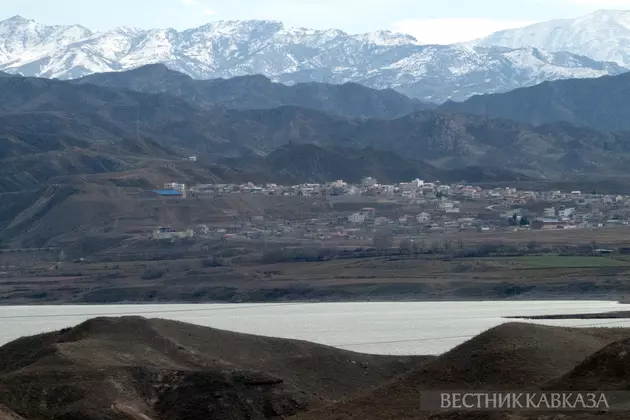 Иран на границе с Азербайджаном