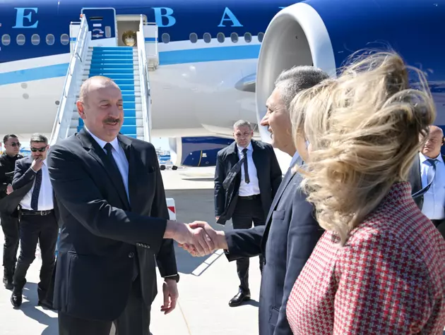 Ильхам Алиев прибыл в Турцию с рабочим визитом