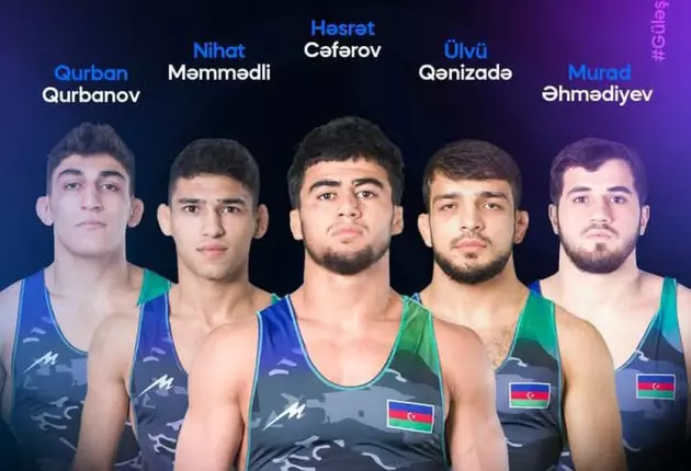 Два азербайджанских борца завоевали золотые медали чемпионата Европы