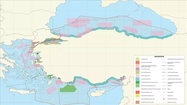 Турция занялась морским планированием