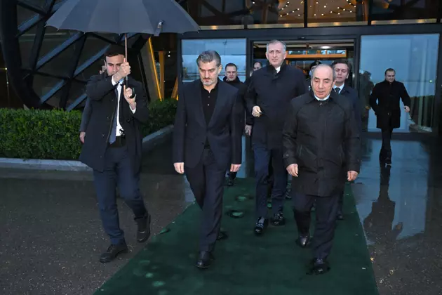 Кавелашвили завершил свой визит в Баку