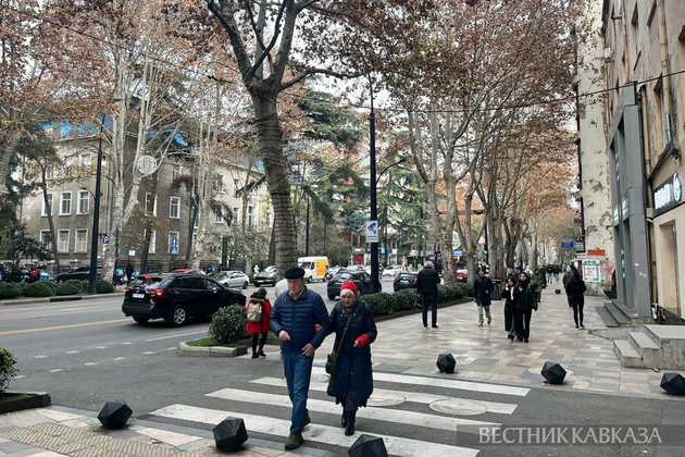 Тбилиси перед Новым 2025 годом