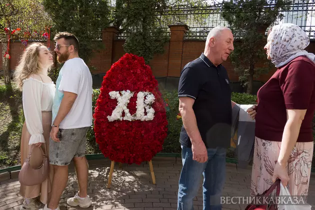 Пасхальные украшения в Храме Успения Пресвятой Богородицы в Путинках