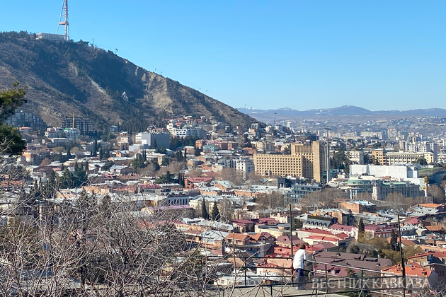 Вид на Тбилиси