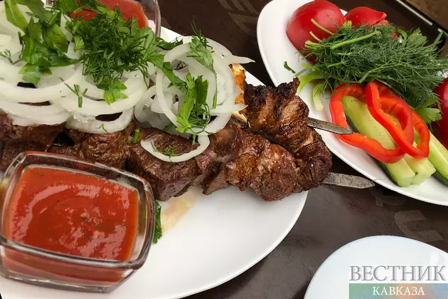 Шашлык на шампуре