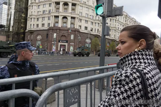 Репетиция парада Победы в Москве