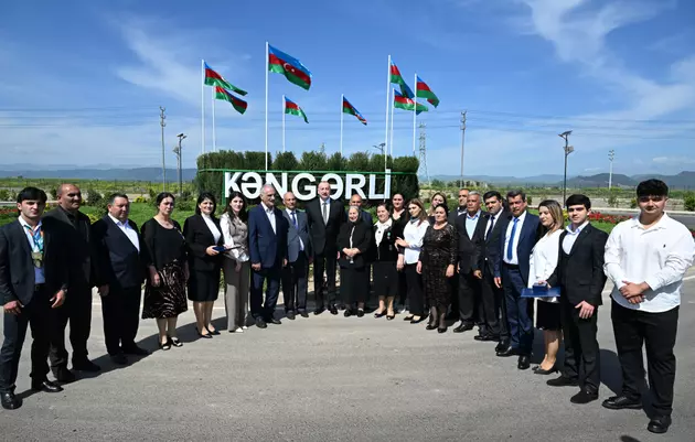 Ильхам Алиев: село Кенгерли – пример возрождения Карабаха