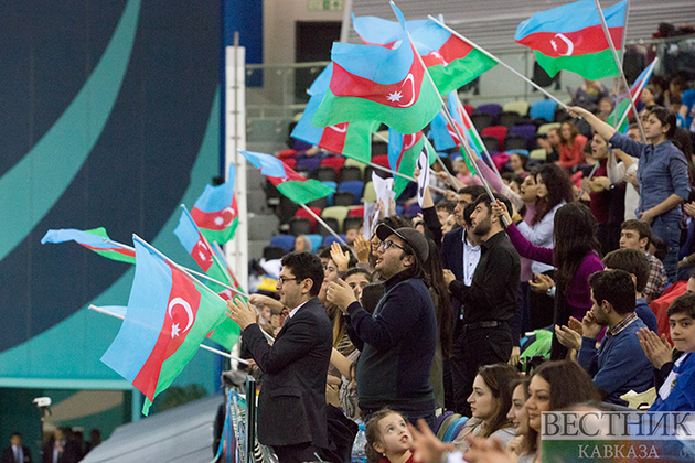 Азербайджанский спортсмен взял медаль на турнире по борьбе в Каспийске