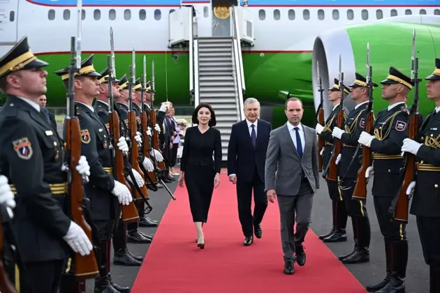 Шавкат Мирзиеев прибыл с официальным визитом в Словению