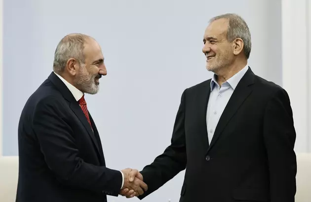 Никол Пашинян и Масуд Пезешкиан