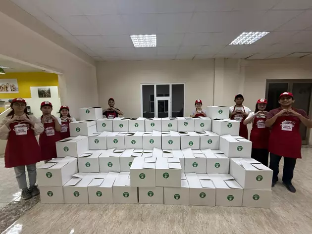 Малообеспеченные семьи получили продовольственную помощь по инициативе Лейлы Алиевой