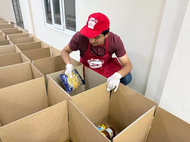 Малообеспеченные семьи получили продовольственную помощь по инициативе Лейлы Алиевой