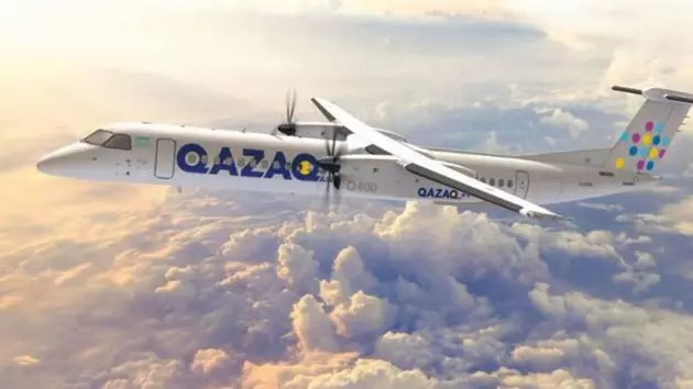 Самолет Qazaq Air
