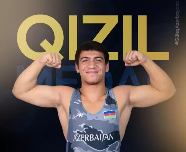 Азербайджанский борец стал чемпионом Европы