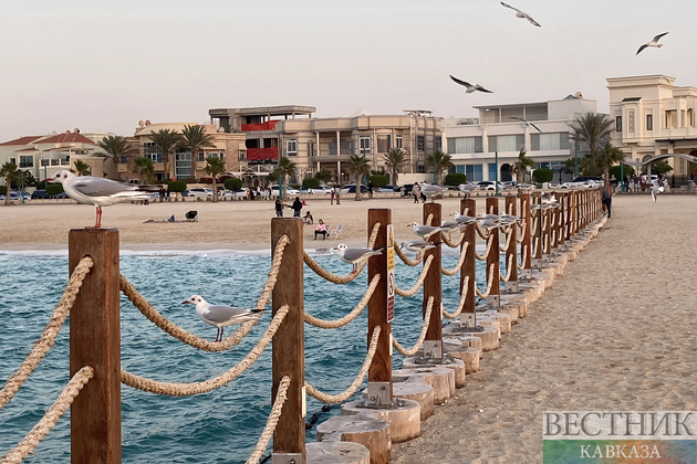 Пляж в Дубае