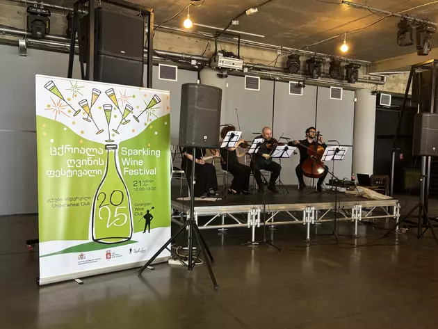 Фестиваль игристого состоялся в Тбилиси