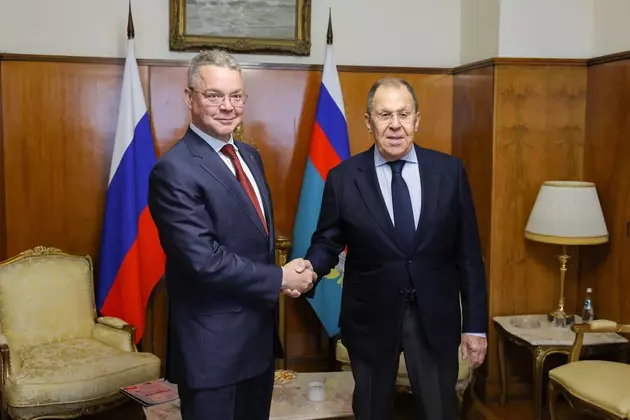Лавров обсудил с Владимировым международные связи Ставрополья