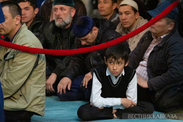 Молитва в мечети