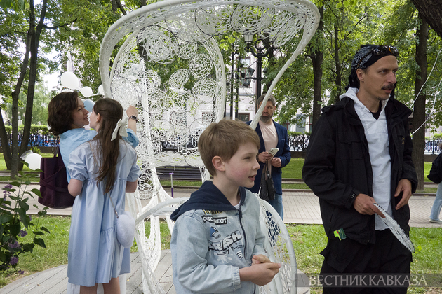 Открытие фестиваля “Театральный бульвар“ в Москве