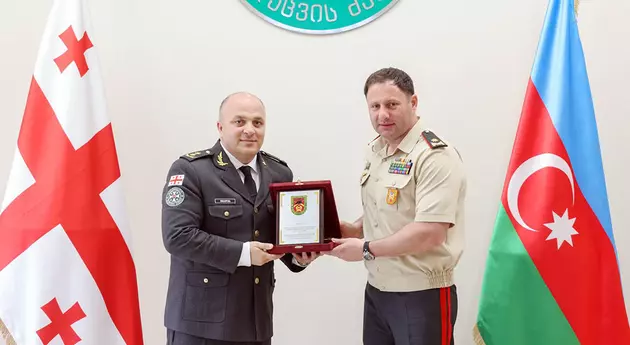 Военные полицейские Грузии и Азербайджана обменялись опытом