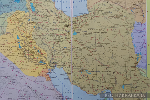 Карта Ирана