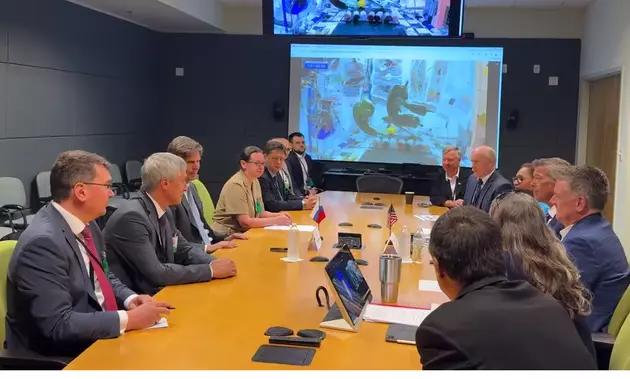 встреча Дмитрия Баканова и Шона Даффи