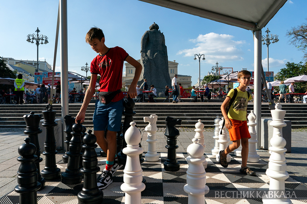 Площадка фестиваля “Лето в Москве“