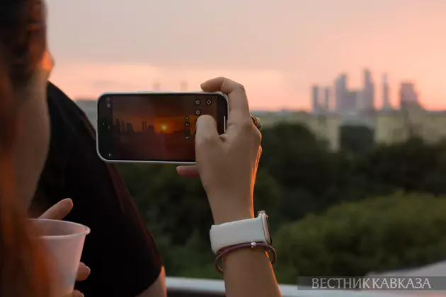 Закат в Москве