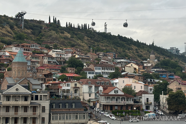 Вид на Тбилиси