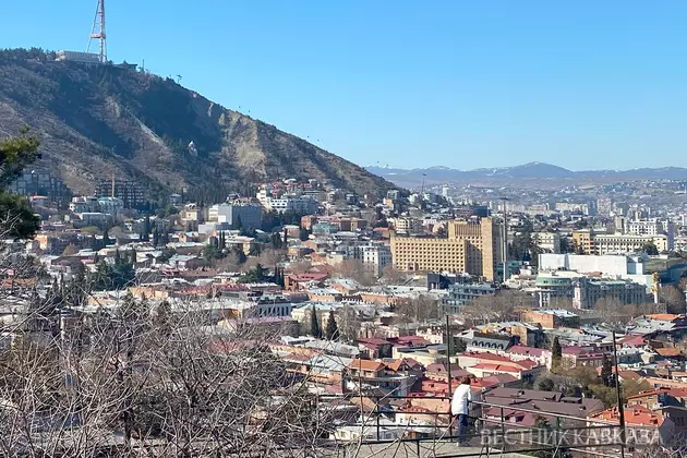 Вид на Тбилиси