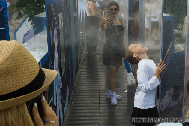 Площадка фестиваля “Территория будущего. Москва 2030“ в Лужниках