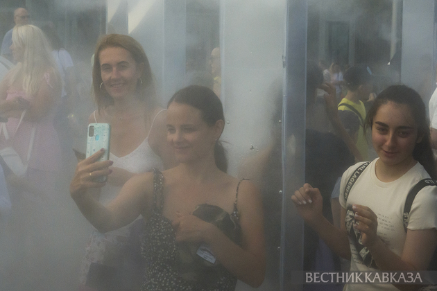 Площадка фестиваля “Территория будущего. Москва 2030“ в Лужниках