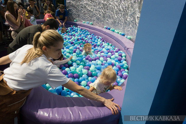 Площадка фестиваля “Территория будущего. Москва 2030“ в Парке 50-летия Октября