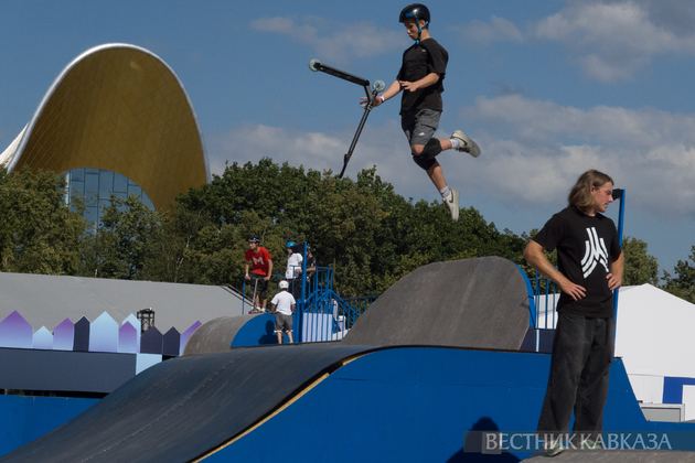 Площадка фестиваля “Территория будущего. Москва 2030“ в Лужниках